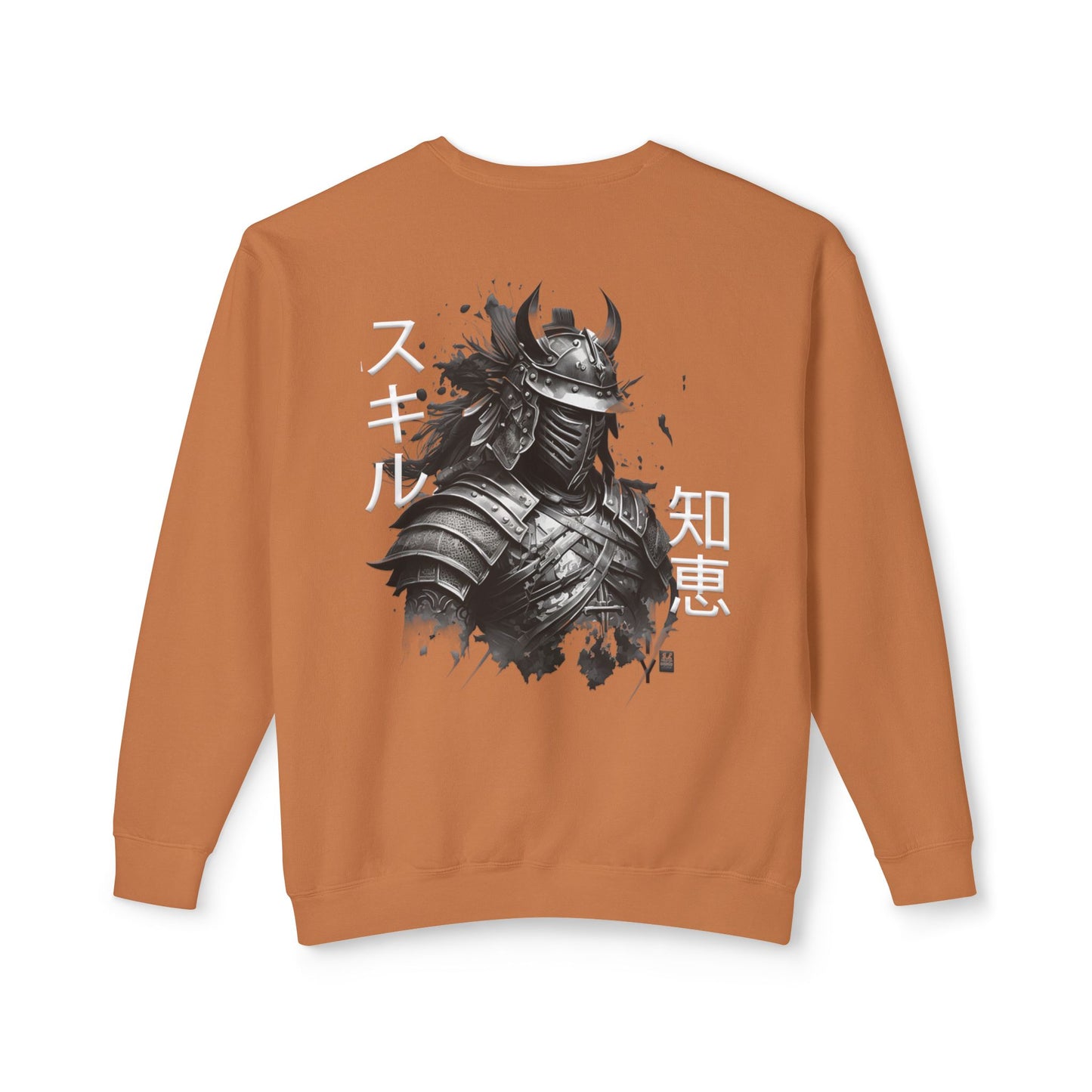 Unisex Lightweight Crewneck Sweatshirt - Samurai Jap