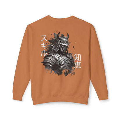 Unisex Lightweight Crewneck Sweatshirt - Samurai Jap