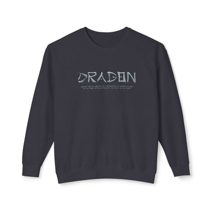 Unisex Lightweight Crewneck Sweatshirt - Dragon