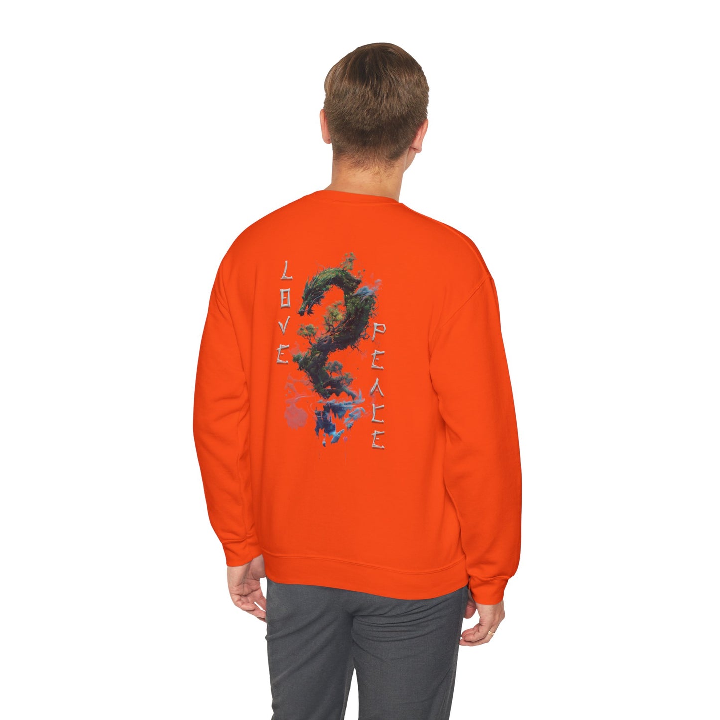 Unisex Heavy Blend™ Crewneck Sweatshirt - Dragon