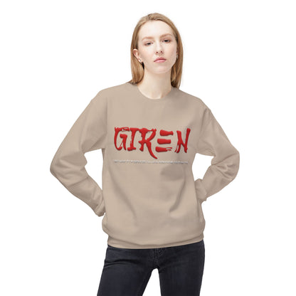 Unisex Midweight Softstyle Fleece Crewneck Sweatshirt - Giren