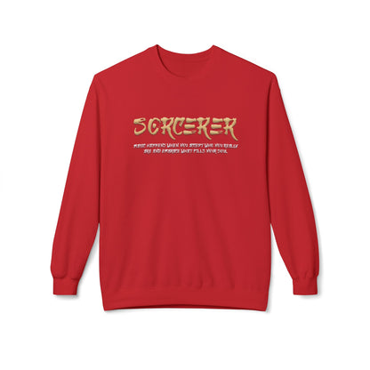 Unisex Midweight Softstyle Fleece Crewneck Sweatshirt - Sorcerer