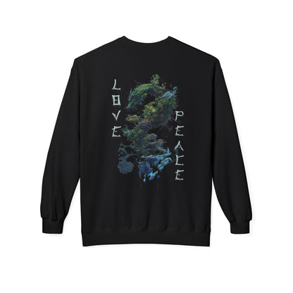 Unisex Midweight Softstyle Fleece Crewneck Sweatshirt - Dragon