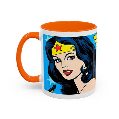 Mug de 11oz con estilos de tus superheroes- (PERSONALIZABLES)
