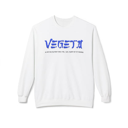 Unisex Midweight Softstyle Fleece Crewneck Sweatshirt - Vegeta