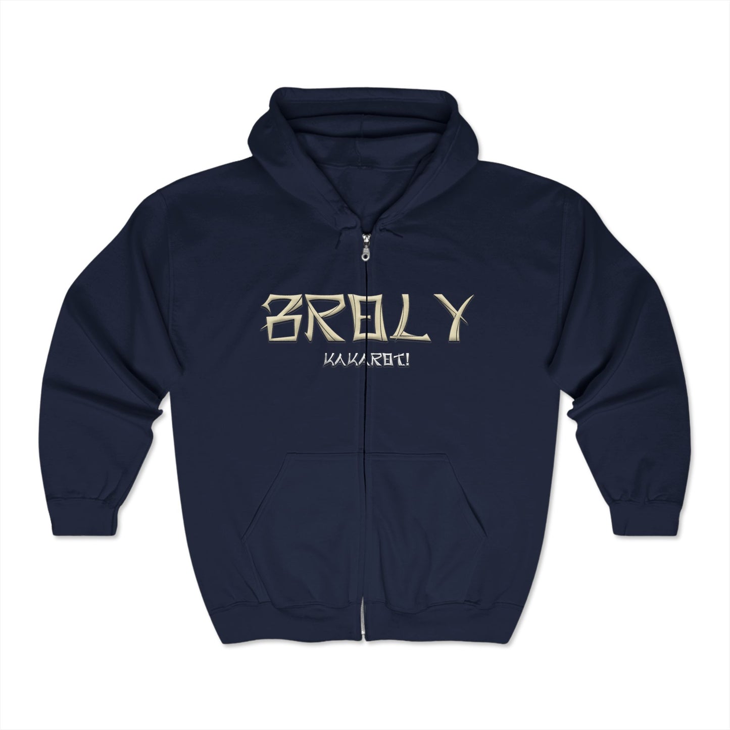 Unisex Heavy Blend™ Full Zip Hooded Sweatshirt - Broly