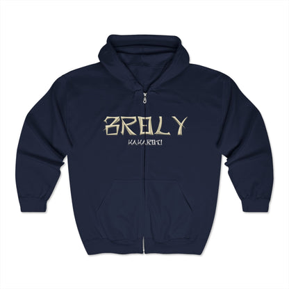 Unisex Heavy Blend™ Full Zip Hooded Sweatshirt - Broly