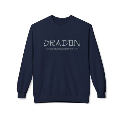 Unisex Midweight Softstyle Fleece Crewneck Sweatshirt - Dragon