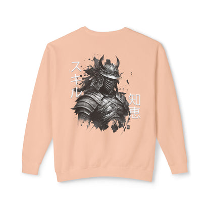 Unisex Lightweight Crewneck Sweatshirt - Samurai Jap