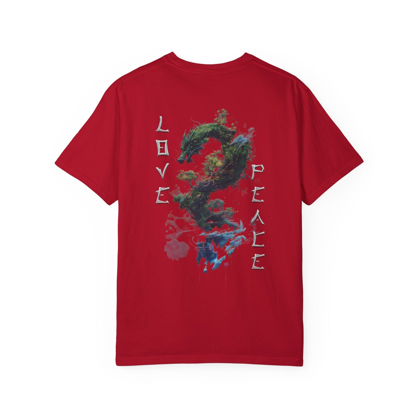 Unisex Garment-Dyed T-shirt - Dragon