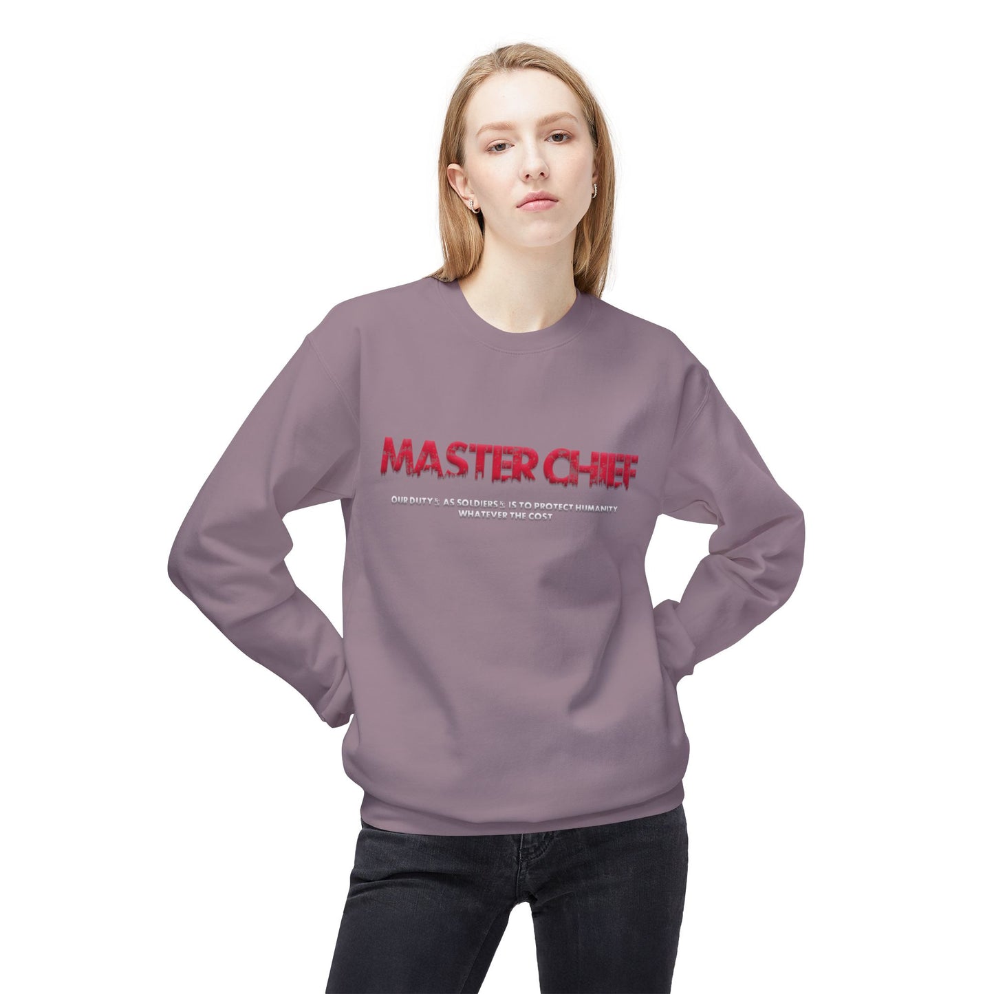 Unisex Midweight Softstyle Fleece Crewneck Sweatshirt - Master