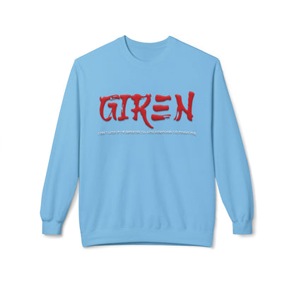 Unisex Midweight Softstyle Fleece Crewneck Sweatshirt - Giren