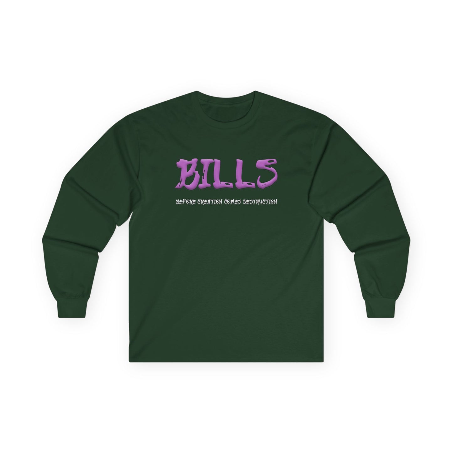 Unisex Ultra Cotton Long Sleeve Tee - Bills
