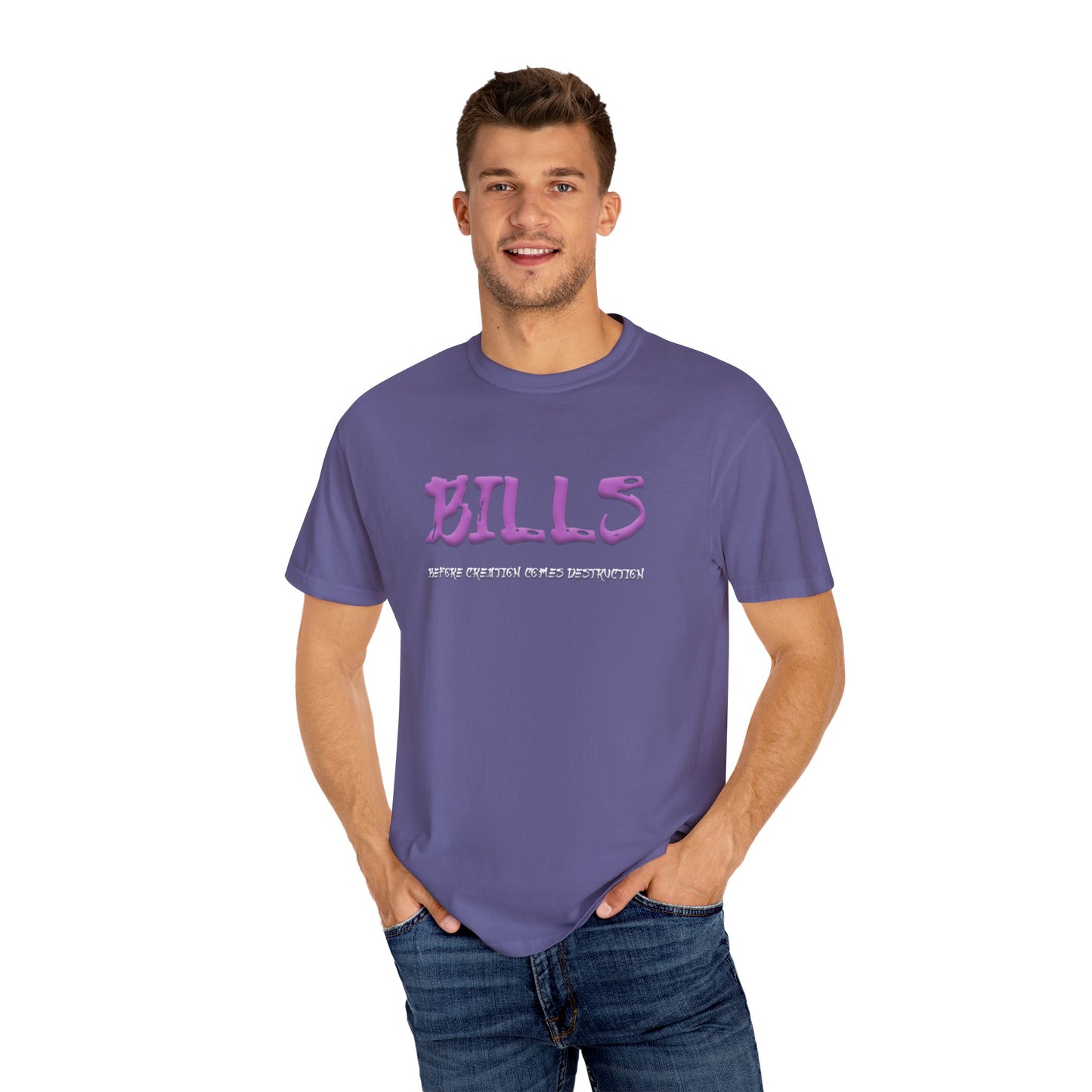 Unisex Garment-Dyed T-shirt - Bills
