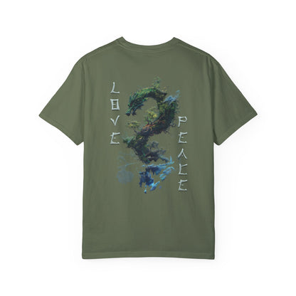 Unisex Garment-Dyed T-shirt - Dragon