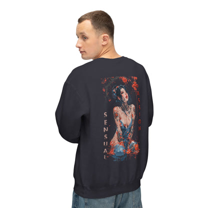 Unisex Lightweight Crewneck Sweatshirt - Women