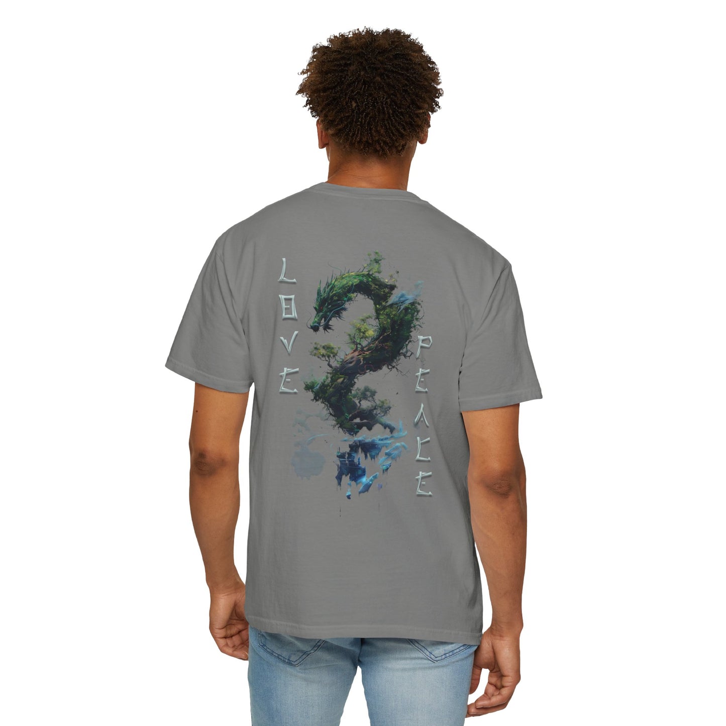 Unisex Garment-Dyed T-shirt - Dragon