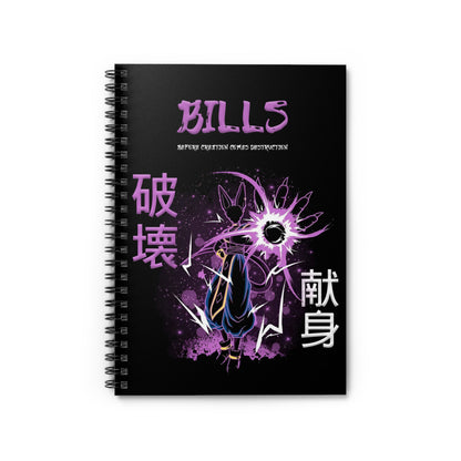 Spiral Notebook - Ruled Line - Bill Black