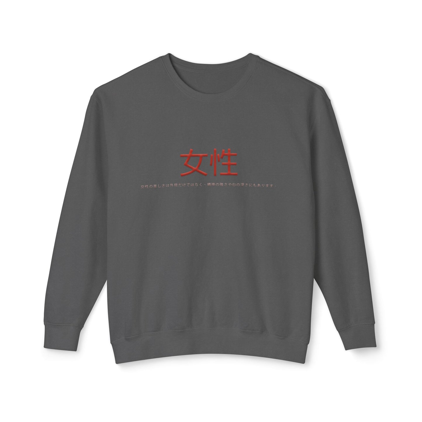 Unisex Lightweight Crewneck Sweatshirt - Women