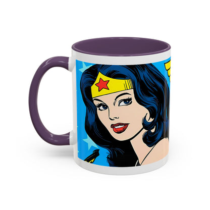 Mug de 11oz con estilos de tus superheroes- (PERSONALIZABLES)