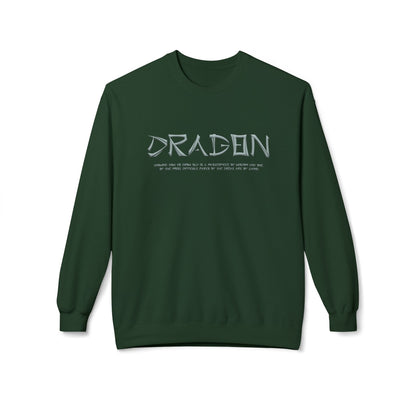 Unisex Midweight Softstyle Fleece Crewneck Sweatshirt - Dragon