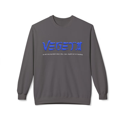 Unisex Midweight Softstyle Fleece Crewneck Sweatshirt - Vegeta