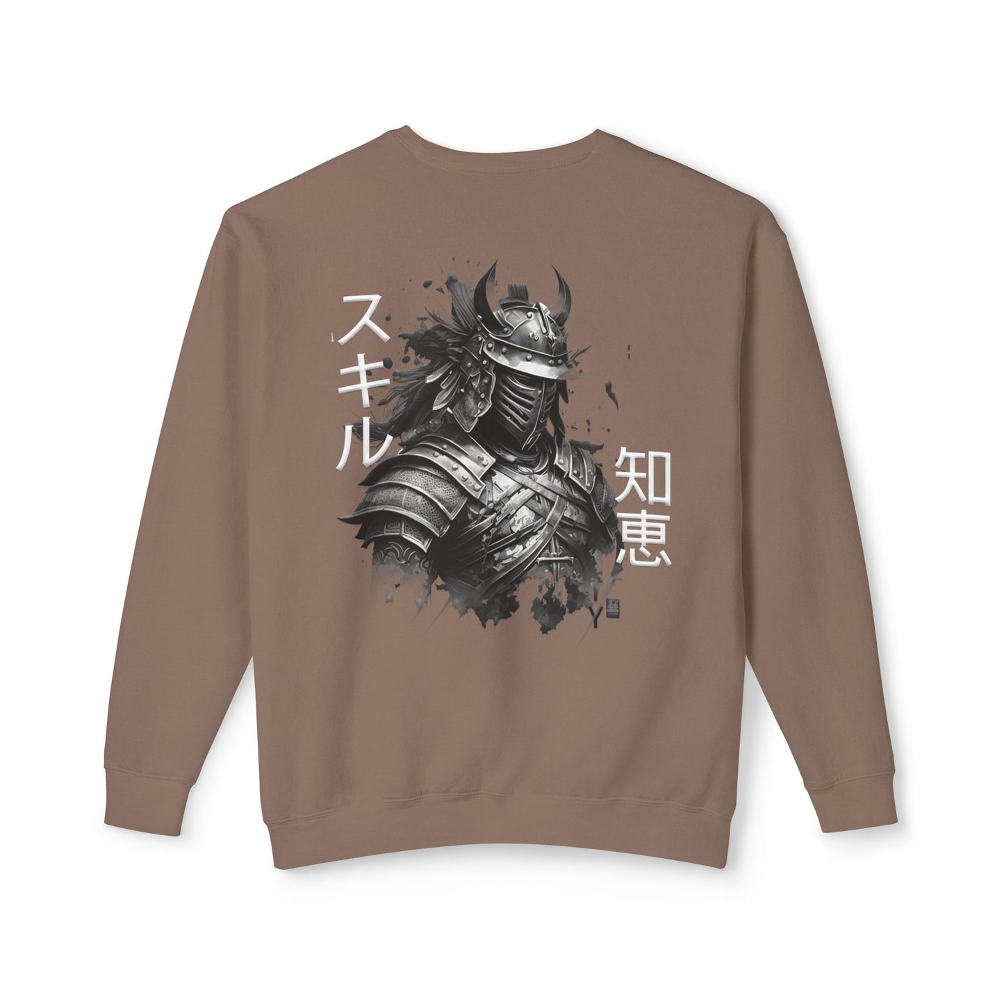 Unisex Lightweight Crewneck Sweatshirt - Samurai Jap