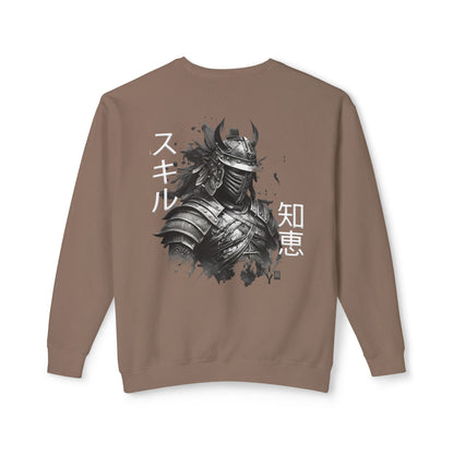 Unisex Lightweight Crewneck Sweatshirt - Samurai Jap