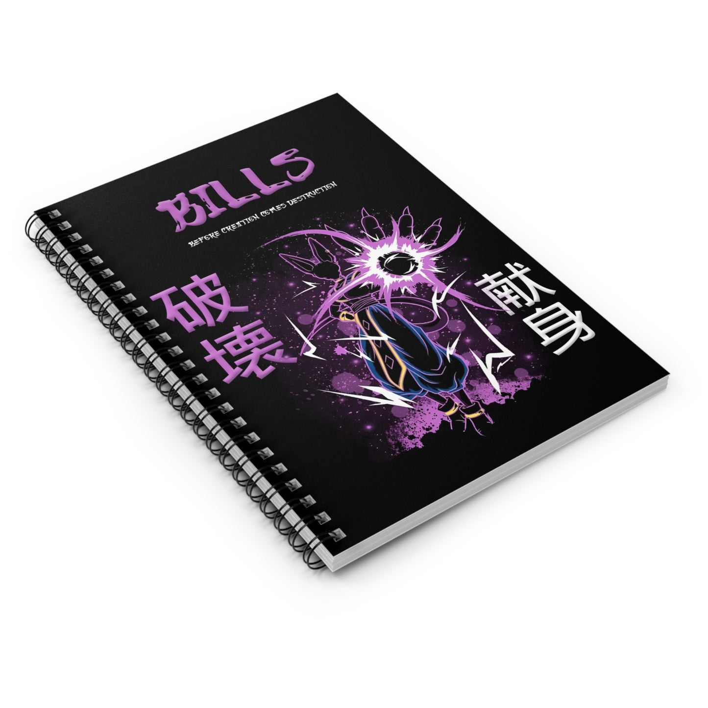 Spiral Notebook - Ruled Line - Bill Black
