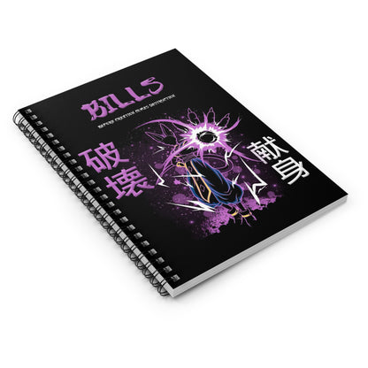 Spiral Notebook - Ruled Line - Bill Black
