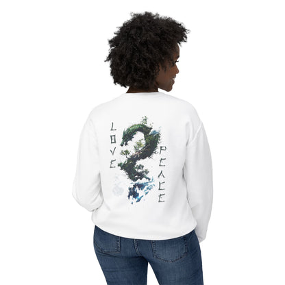 Unisex Lightweight Crewneck Sweatshirt - Dragon