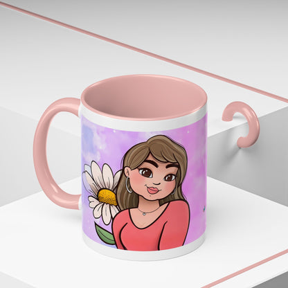 Mug de 11oz con mensajes personalizados- (PERSONALIZABLES)