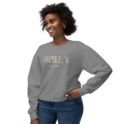 Unisex Lightweight Crewneck Sweatshirt - Broly