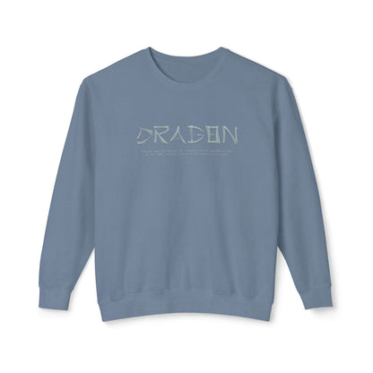 Unisex Lightweight Crewneck Sweatshirt - Dragon