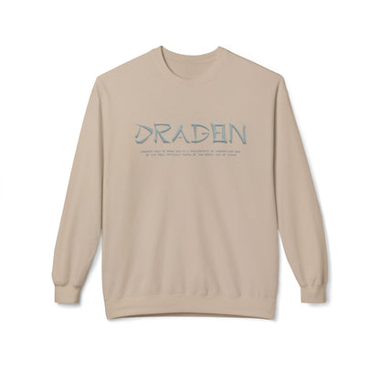 Unisex Midweight Softstyle Fleece Crewneck Sweatshirt - Dragon