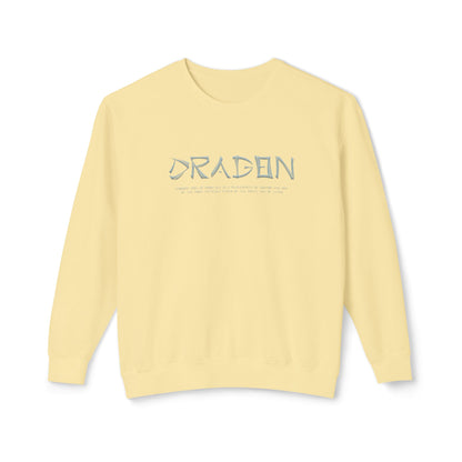 Unisex Lightweight Crewneck Sweatshirt - Dragon
