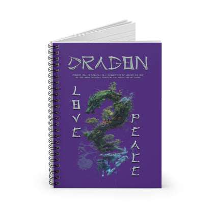 Notebook - Ruled Line - Dragon Purple