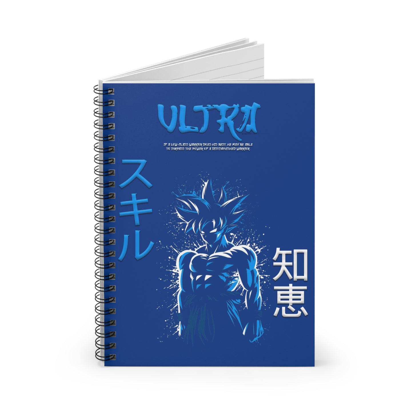 Spiral Notebook - Ruled Line - Ultra Blue