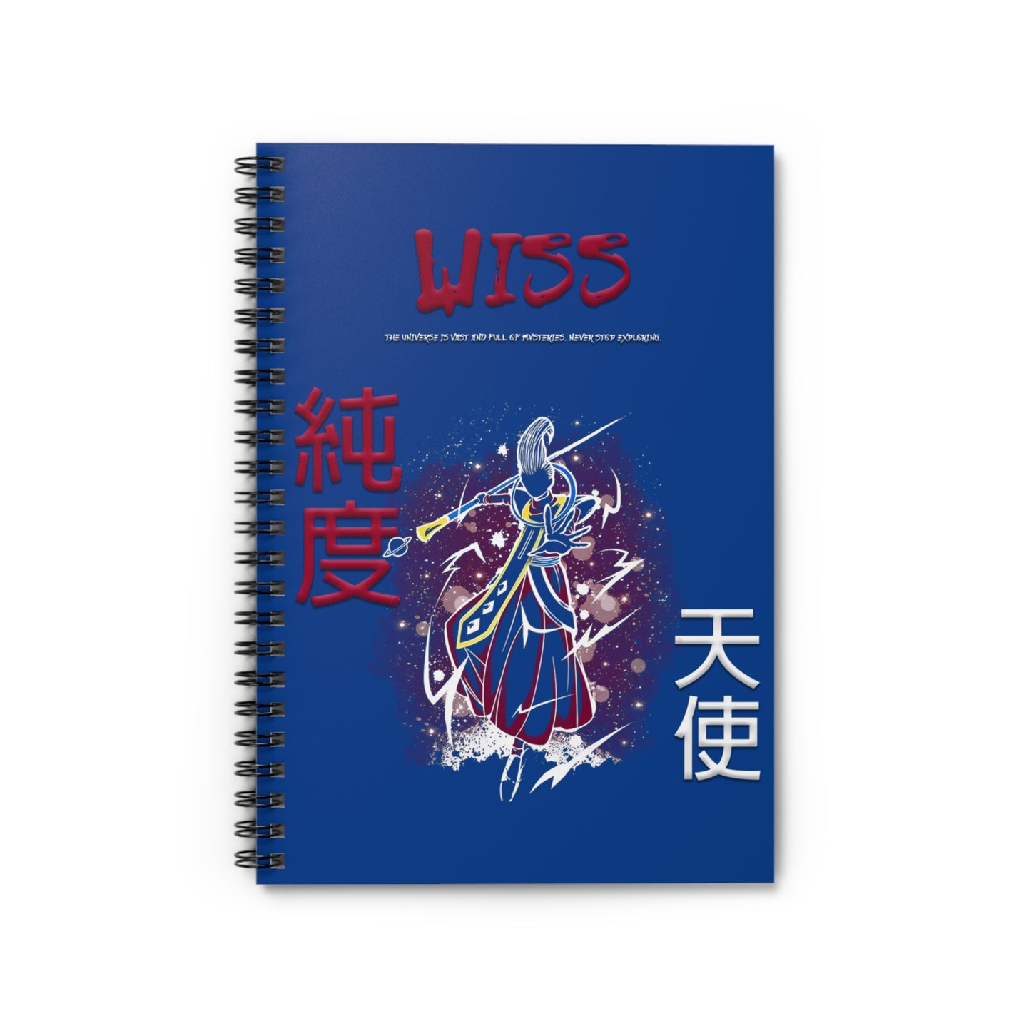 Spiral Notebook - Ruled Line - Wiss Blue