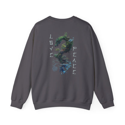 Unisex Heavy Blend™ Crewneck Sweatshirt - Dragon