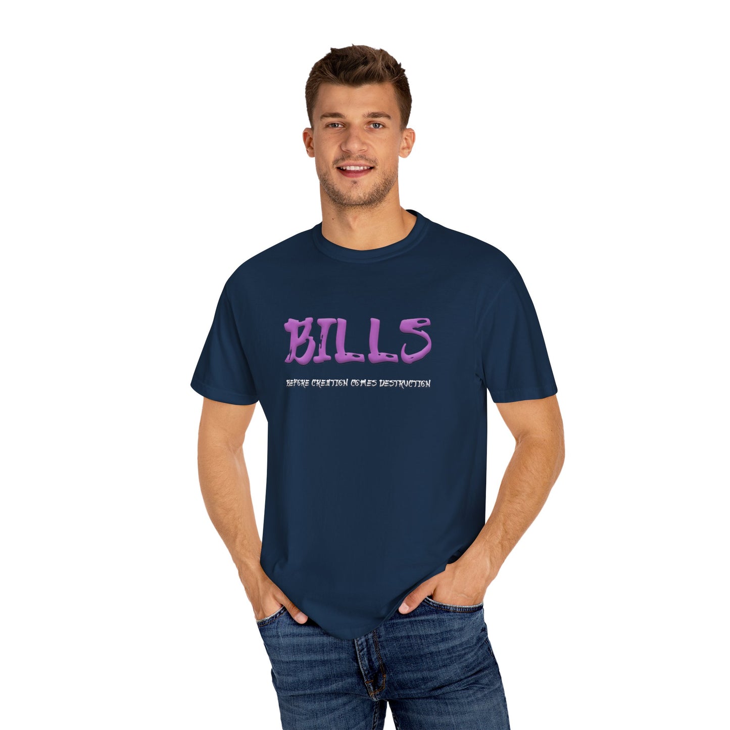 Unisex Garment-Dyed T-shirt - Bills