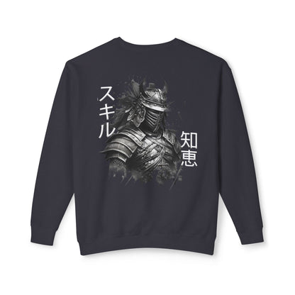 Unisex Lightweight Crewneck Sweatshirt - Samurai Jap