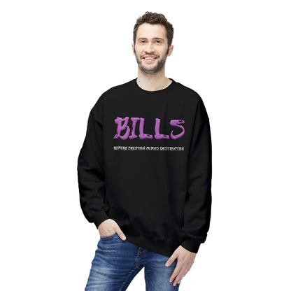 Unisex Midweight Softstyle Fleece Crewneck Sweatshirt - Bills