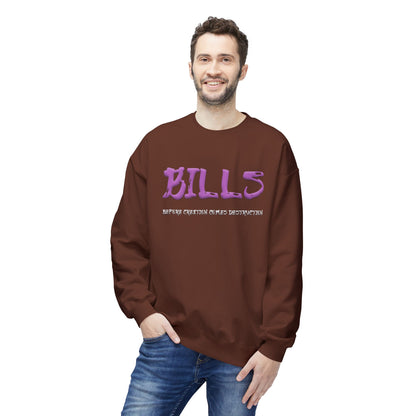 Unisex Midweight Softstyle Fleece Crewneck Sweatshirt - Bills