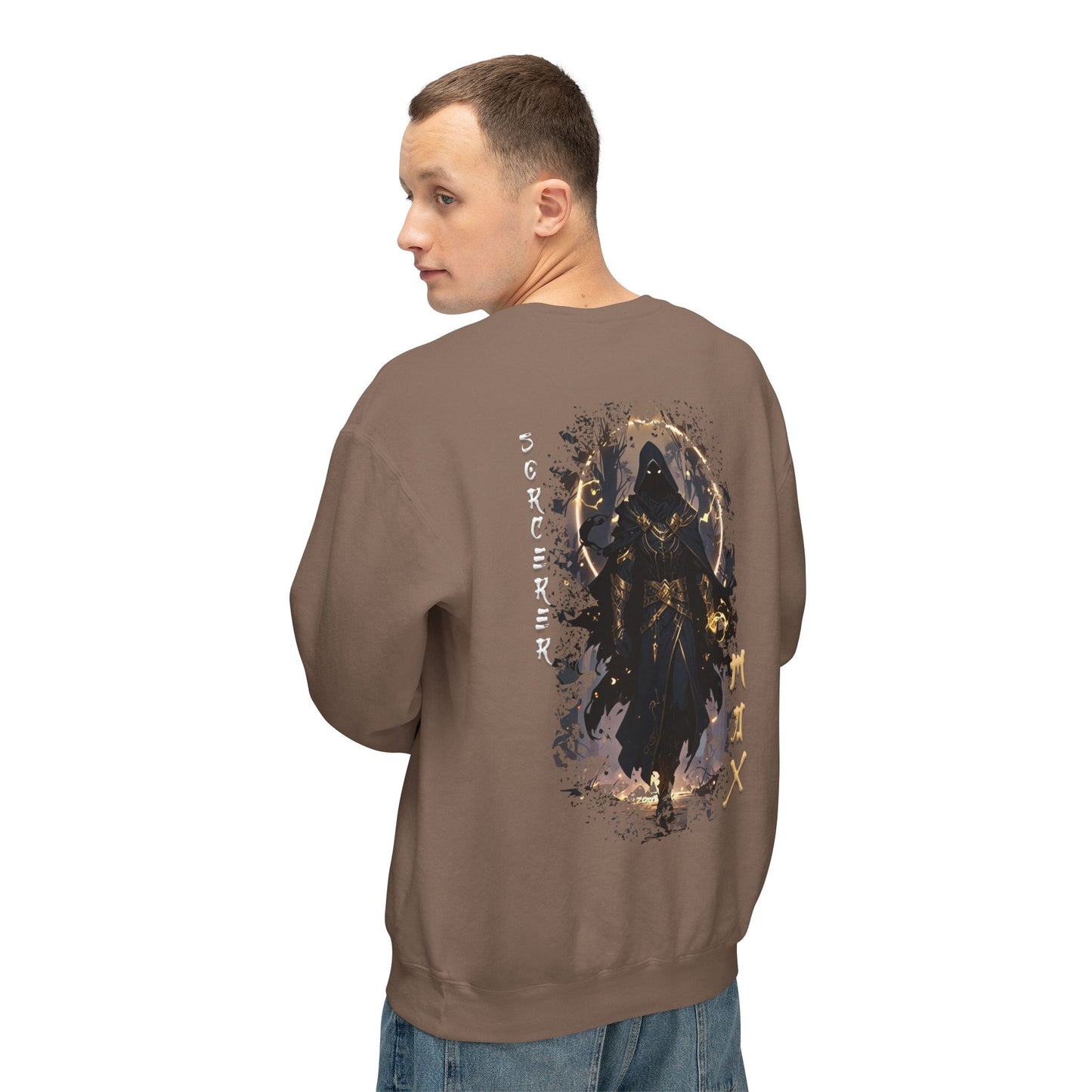 Unisex Lightweight Crewneck Sweatshirt - Sorcerer