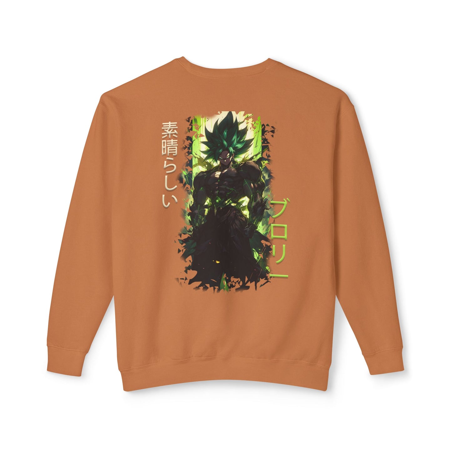 Unisex Lightweight Crewneck Sweatshirt - Broly