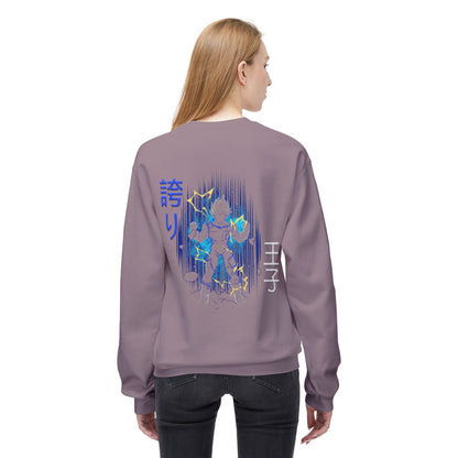Unisex Midweight Softstyle Fleece Crewneck Sweatshirt - Vegeta