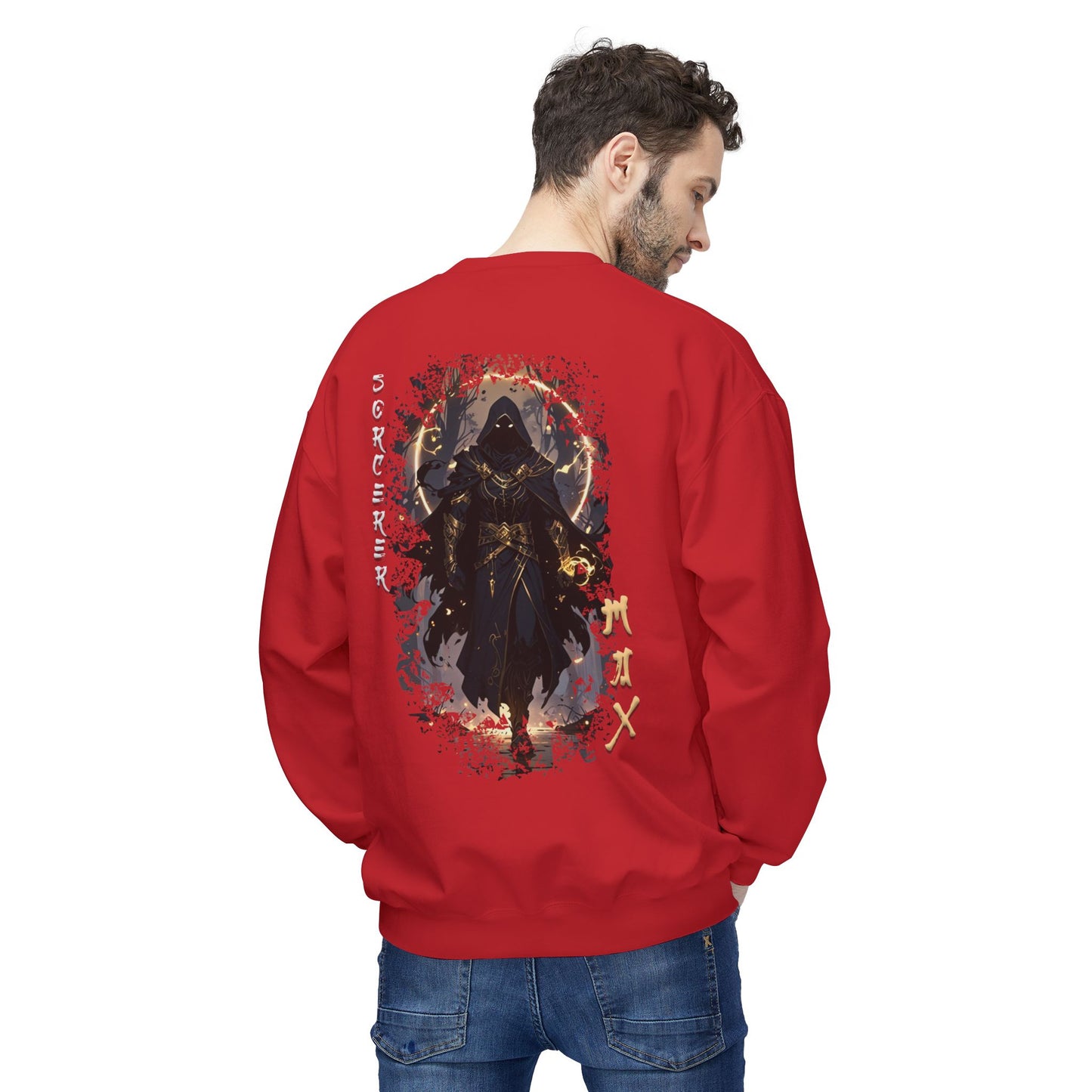 Unisex Midweight Softstyle Fleece Crewneck Sweatshirt - Sorcerer