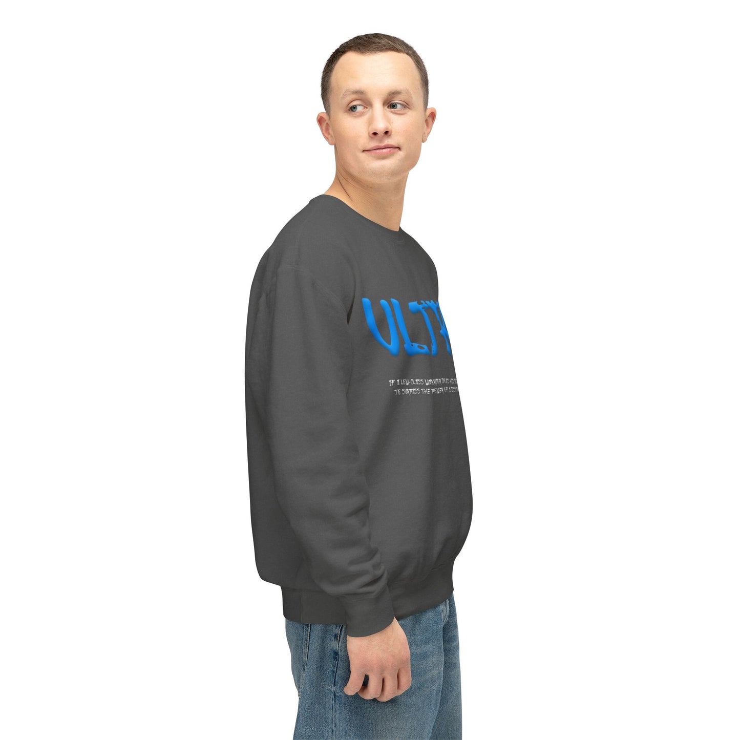 Unisex Lightweight Crewneck Sweatshirt - Ultra