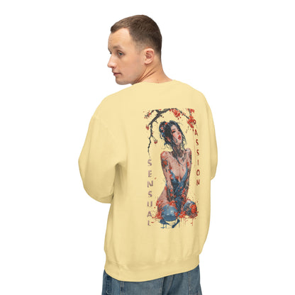 Unisex Lightweight Crewneck Sweatshirt - Women